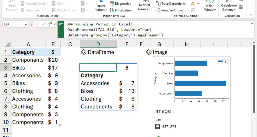 Introducing Python in Excel: The Best of Both Worlds for Data Analysis ...